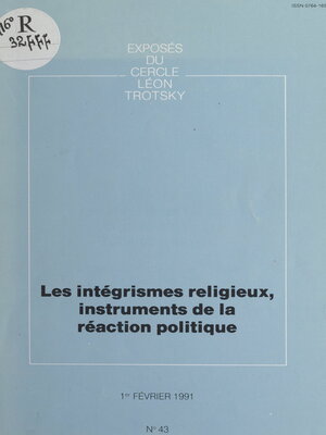 cover image of Les intégrismes religieux, instruments de la réaction politique